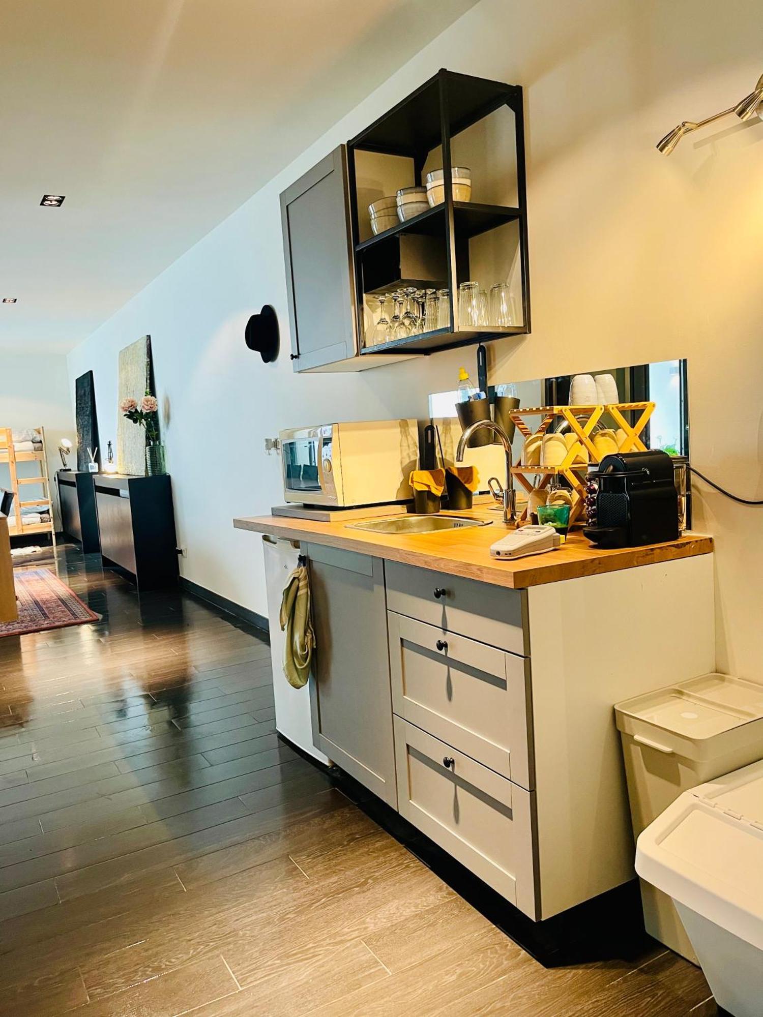 Down Town Spacious Loft Retreat With Private Parking Brussels Luaran gambar
